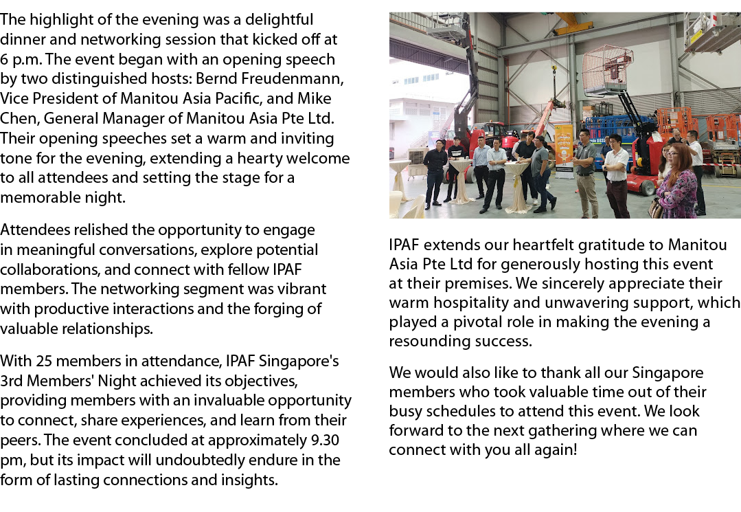 The highlight of the evening was a delightful dinner and networking session that kicked off at 6 p.m. The event began...