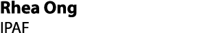 Rhea Ong IPAF