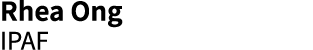 Rhea Ong IPAF