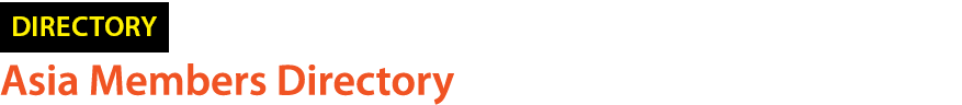 ￼ Asia Members Directory 