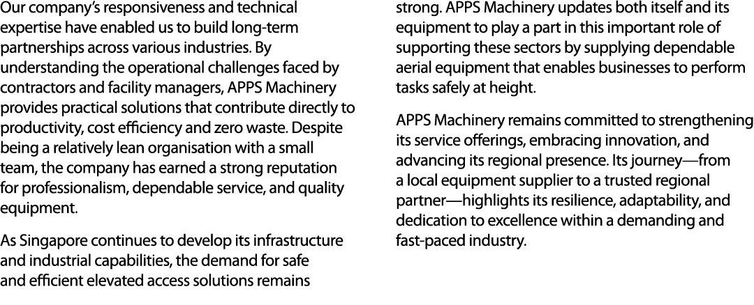 Our company’s responsiveness and technical expertise have enabled us to build long term partnerships across various i...